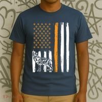 Thin Orange Line Dog Handler SAR K9 Search And Rescue T-Shirt thumb 3