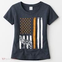 Thin Orange Line Dog Handler SAR K9 Search And Rescue Women's T-Shirt thumb 0