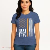 Thin Orange Line Dog Handler SAR K9 Search And Rescue Women's T-Shirt thumb 4