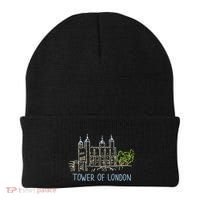 Tower Of London Unique Hand Drawn Art Beanie thumb 0