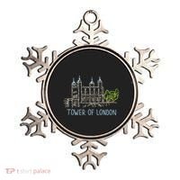Tower Of London Unique Hand Drawn Art Ornament thumb 0