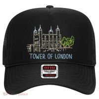 Tower Of London Unique Hand Drawn Art Hat thumb 0