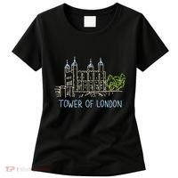 Tower Of London Unique Hand Drawn Art Women's T-Shirt thumb 0