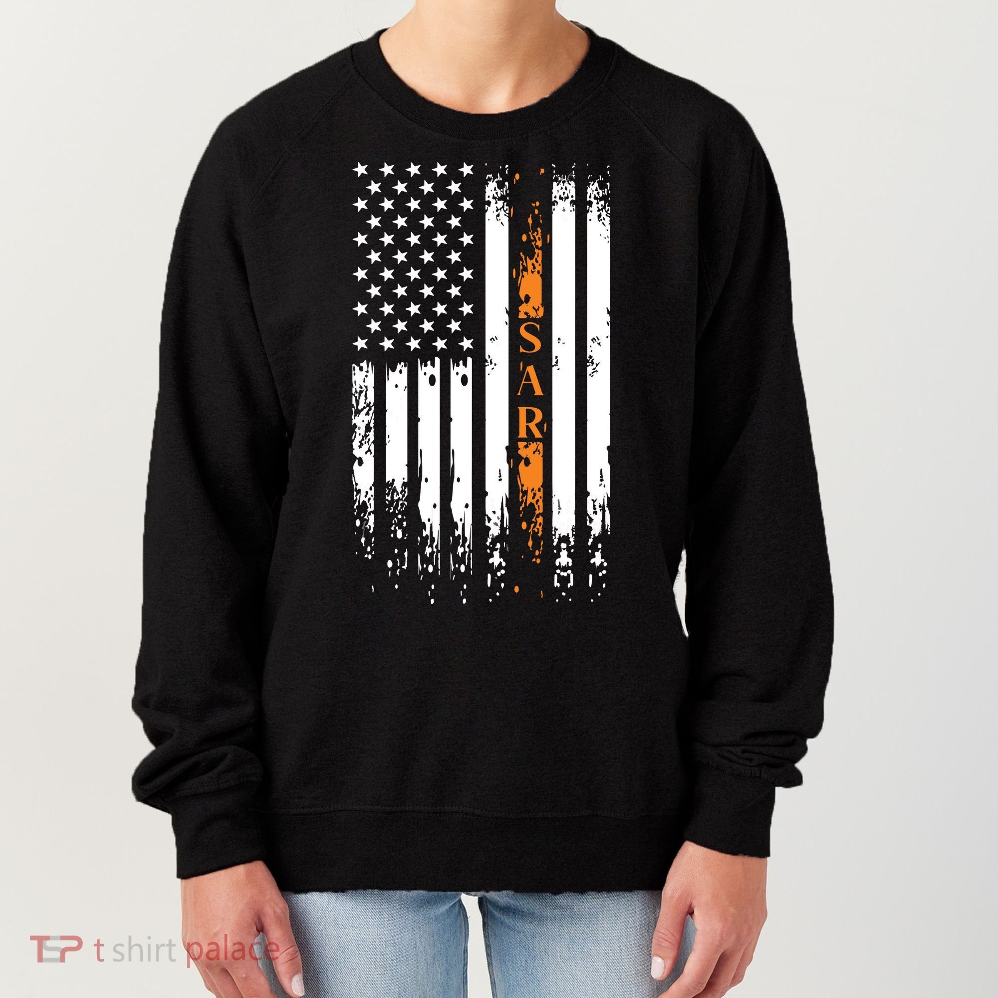 Thin Orange Line Search And Rescue Team SAR Women's Sweatshirt