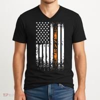 Thin Orange Line Search And Rescue Team SAR V-Neck T-Shirt thumb 2