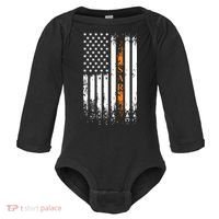 Thin Orange Line Search And Rescue Team SAR Baby Long Sleeve Bodysuit thumb 0