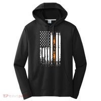 Thin Orange Line Search And Rescue Team SAR Performance Fleece Hoodie thumb 0