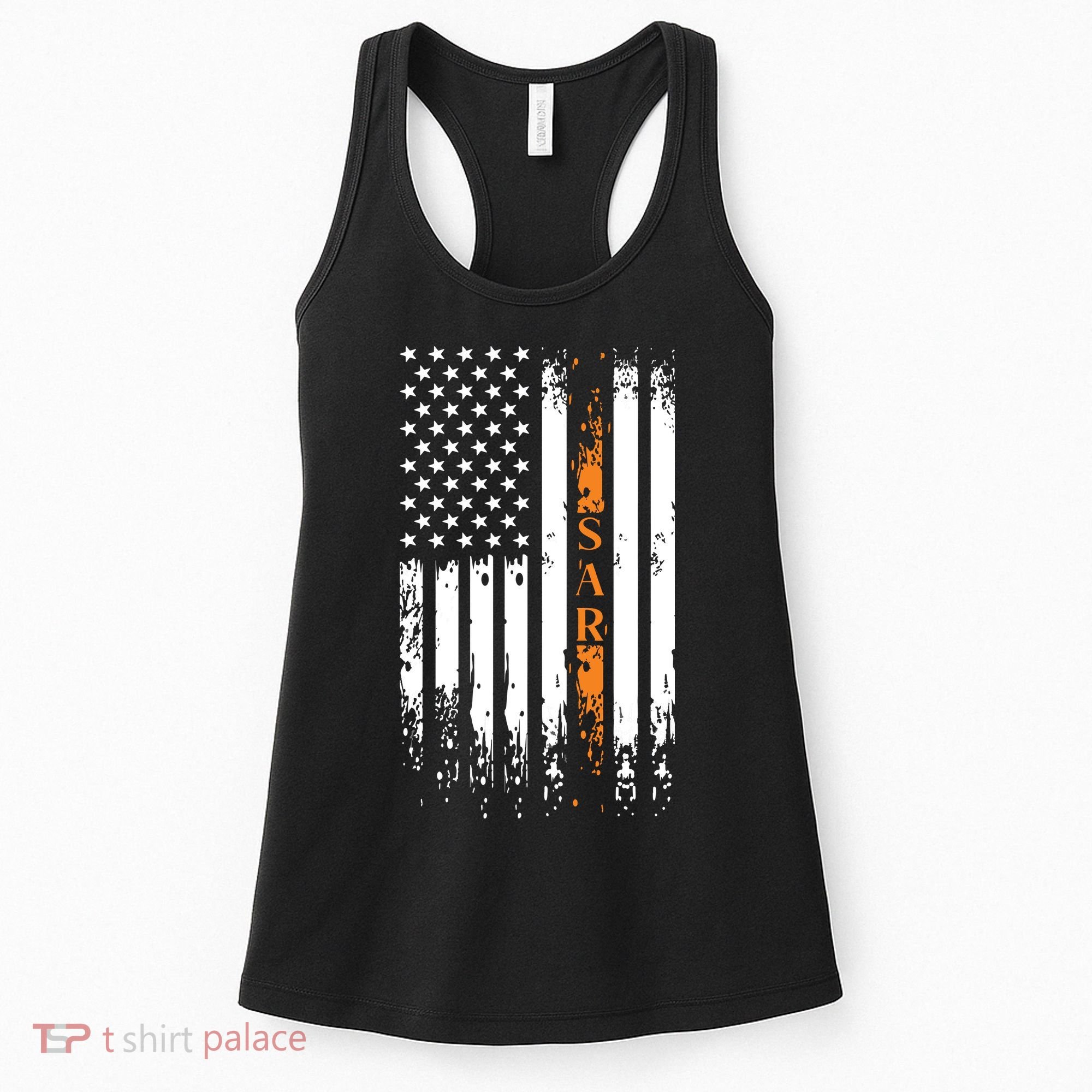 Thin Orange Line Search And Rescue Team SAR Women's Tank Top