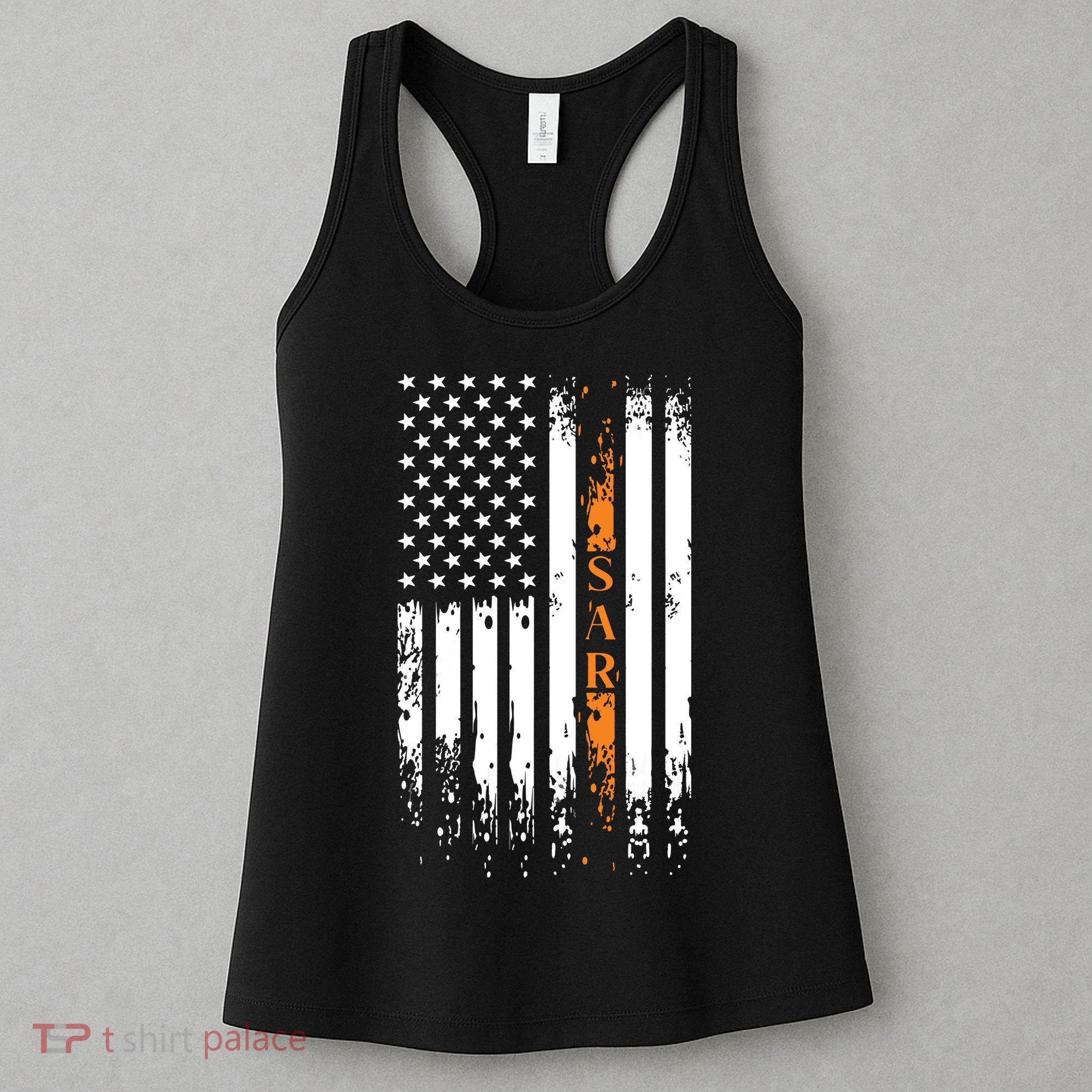 Thin Orange Line Search And Rescue Team SAR Women's Tank Top