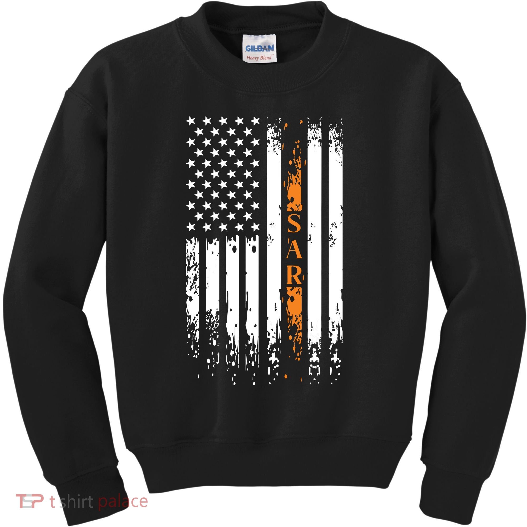 Thin Orange Line Search And Rescue Team SAR Kids Sweatshirt