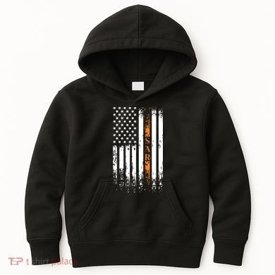 Thin Orange Line Search And Rescue Team SAR Kids Hoodie