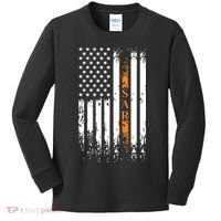 Thin Orange Line Search And Rescue Team SAR Kids Long Sleeve Shirt thumb 0