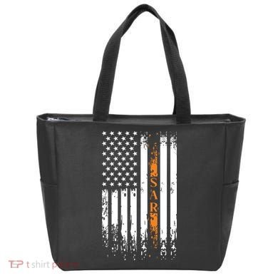 Thin Orange Line Search And Rescue Team SAR Tote Bag
