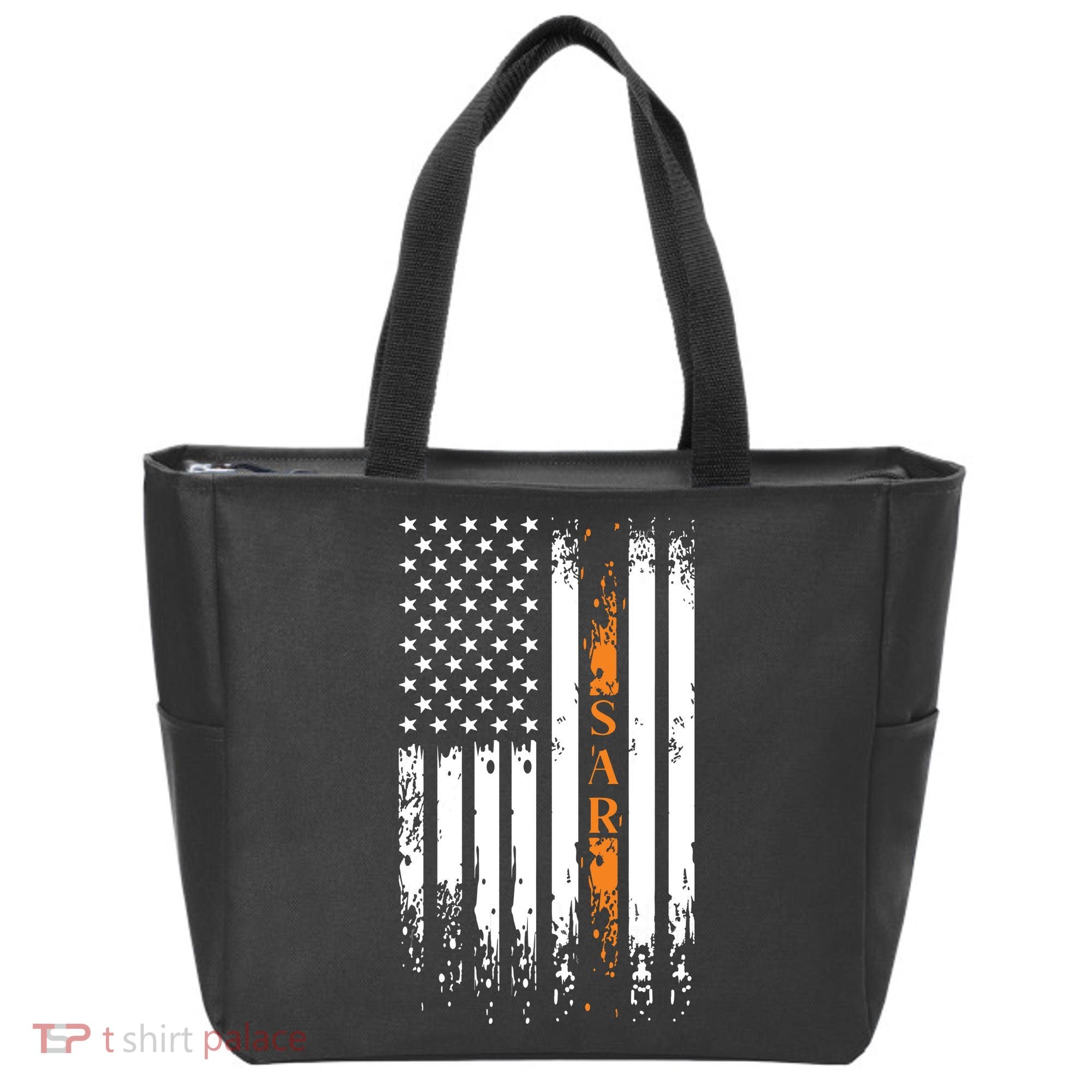 Thin Orange Line Search And Rescue Team SAR Tote Bag