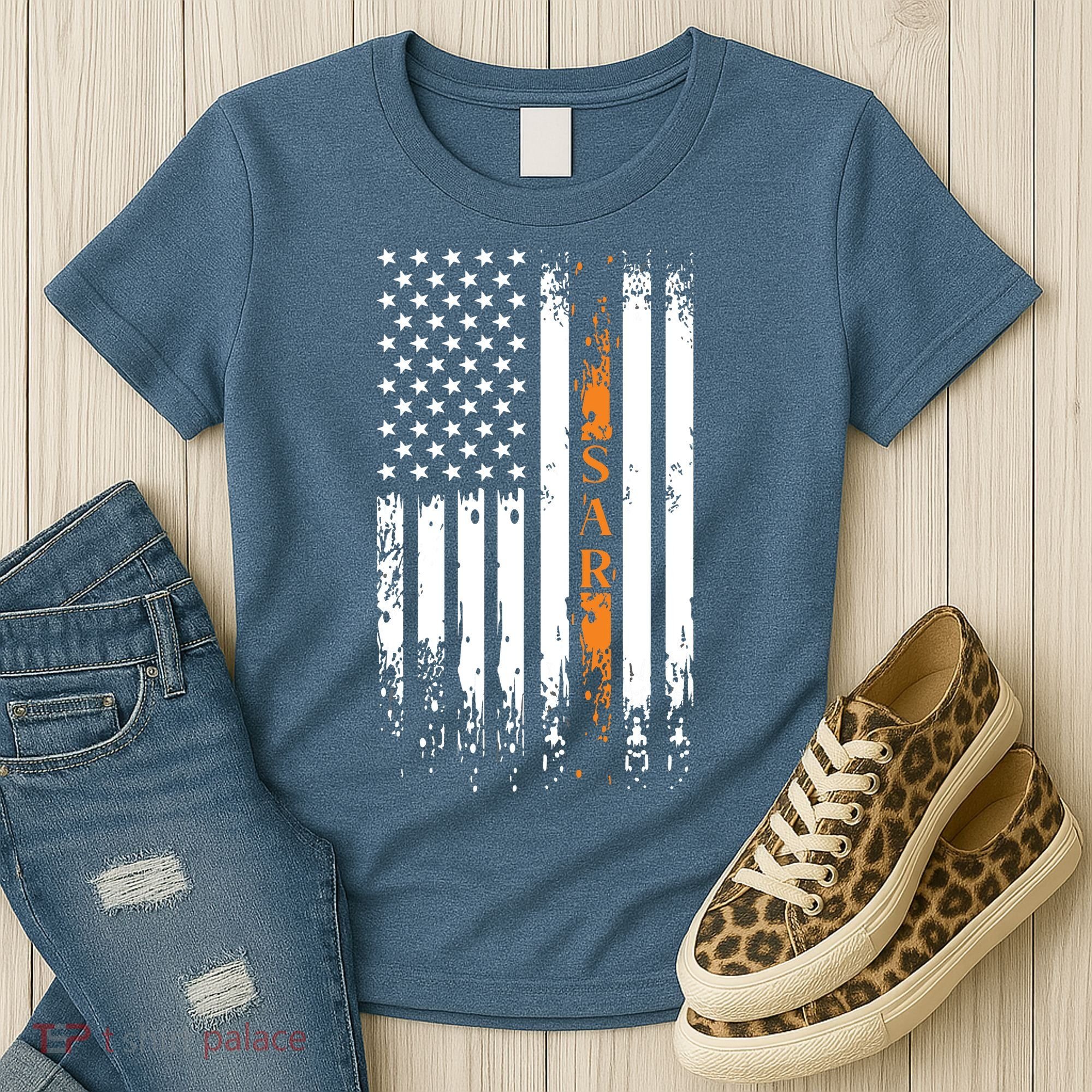 Thin Orange Line Search And Rescue Team SAR Women's T-Shirt
