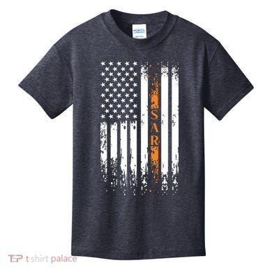 Thin Orange Line Search And Rescue Team SAR Kids T-Shirt