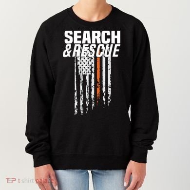 Thin Orange Line Search Rescue SAR Emergency Team Women's Sweatshirt