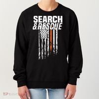 Thin Orange Line Search Rescue SAR Emergency Team Women's Sweatshirt thumb 0