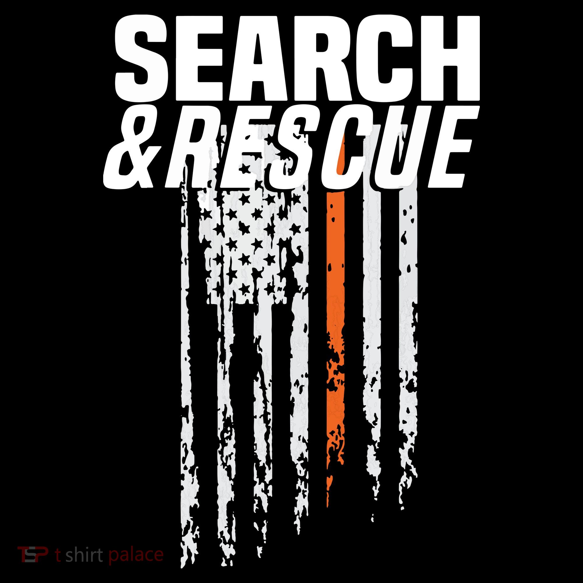 Thin Orange Line Search Rescue SAR Emergency Team Bucket Hat