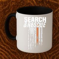 Thin Orange Line Search Rescue SAR Emergency Team Coffee Mug thumb 2
