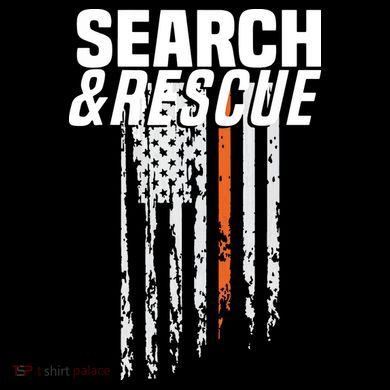 Thin Orange Line Search Rescue SAR Emergency Team Coffee Mug