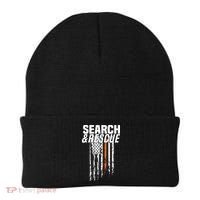 Thin Orange Line Search Rescue SAR Emergency Team Beanie thumb 0