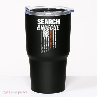 Thin Orange Line Search Rescue SAR Emergency Team Tumbler