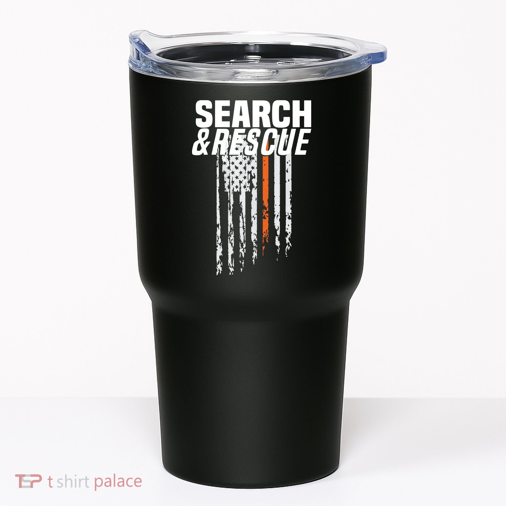 Thin Orange Line Search Rescue SAR Emergency Team Tumbler