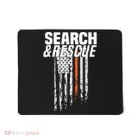 Thin Orange Line Search Rescue SAR Emergency Team Mousepad thumb 0