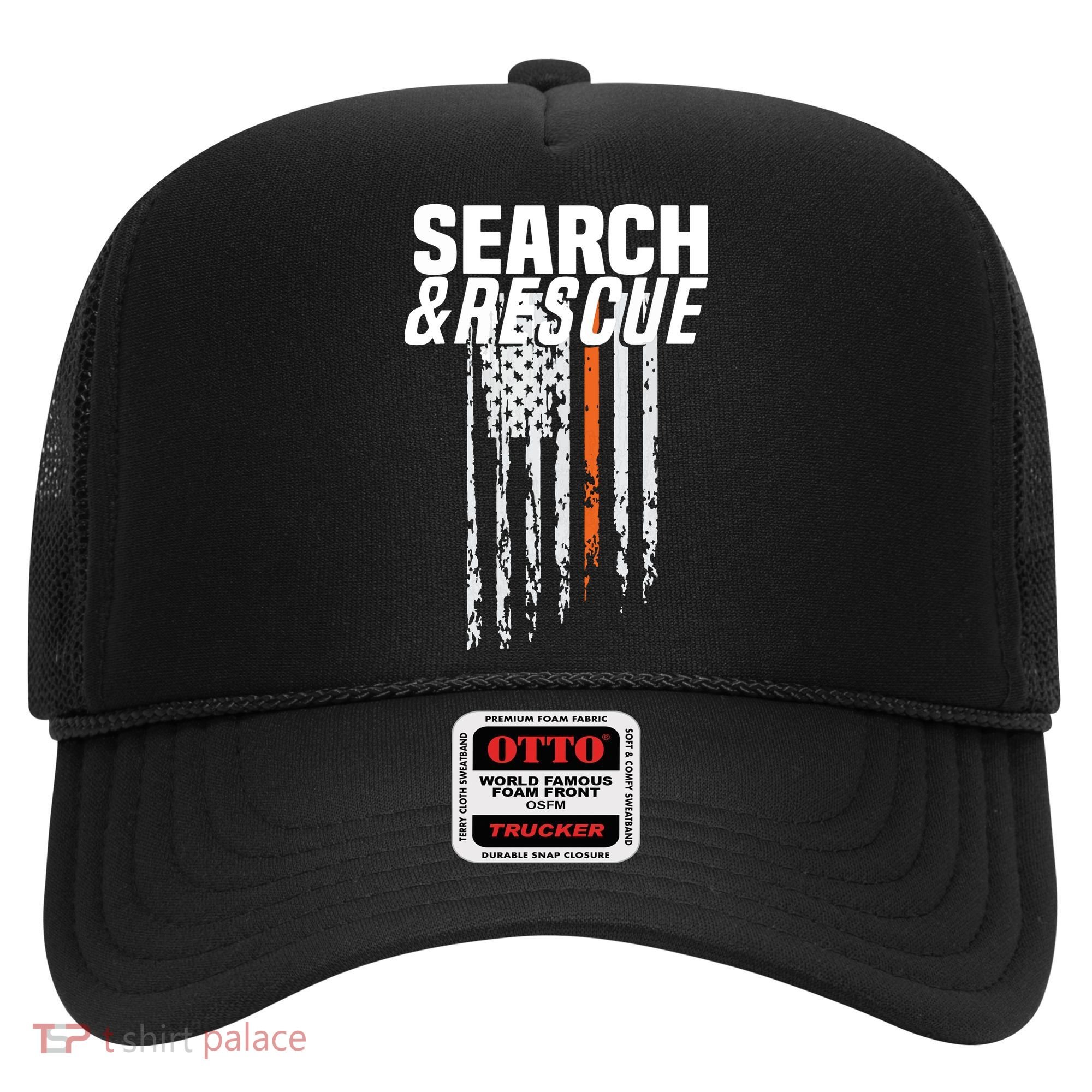 Thin Orange Line Search Rescue SAR Emergency Team Hat