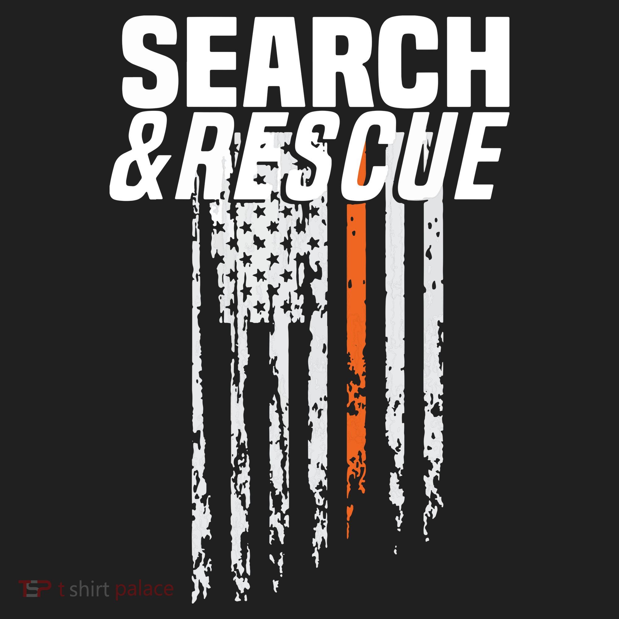 Thin Orange Line Search Rescue SAR Emergency Team Hat