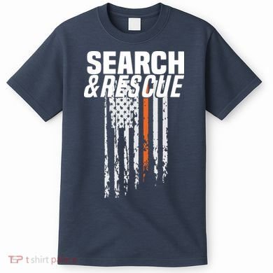 Thin Orange Line Search Rescue SAR Emergency Team T-Shirt
