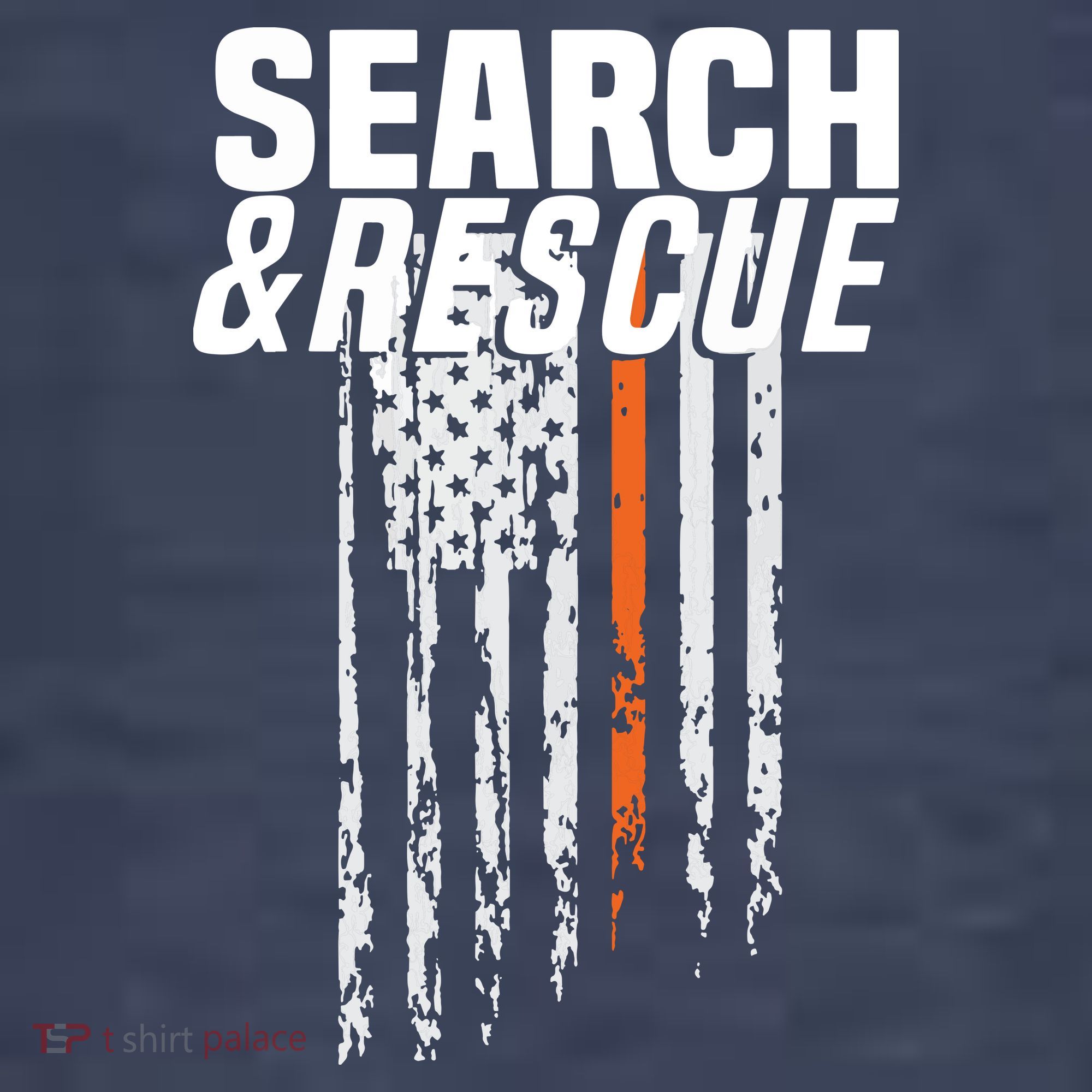 Thin Orange Line Search Rescue SAR Emergency Team Kids T-Shirt