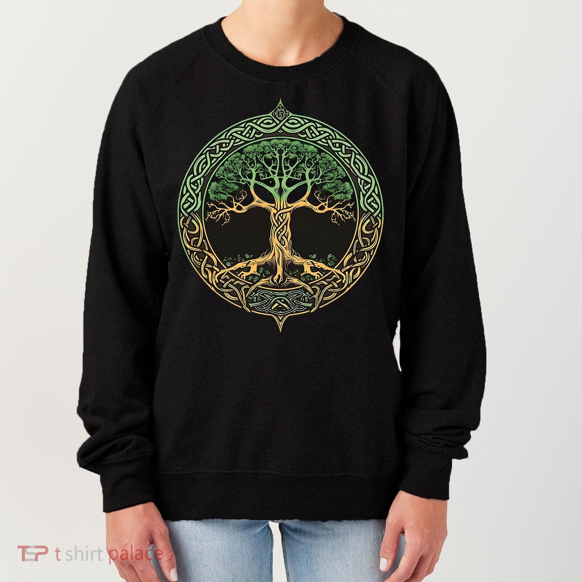 Tree of Life Yggdrasil Women's Sweatshirt