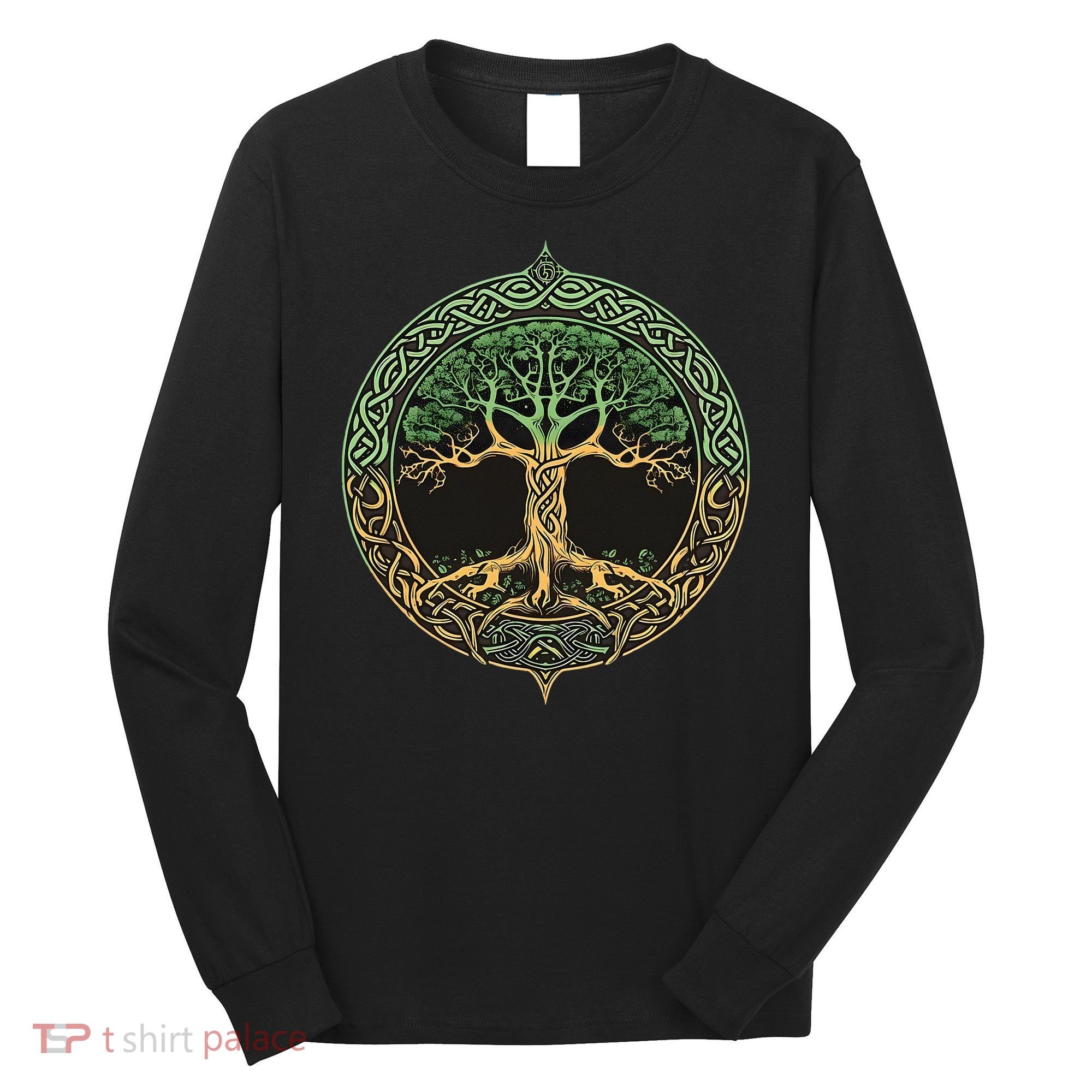 Tree of Life Yggdrasil Long Sleeve Shirt