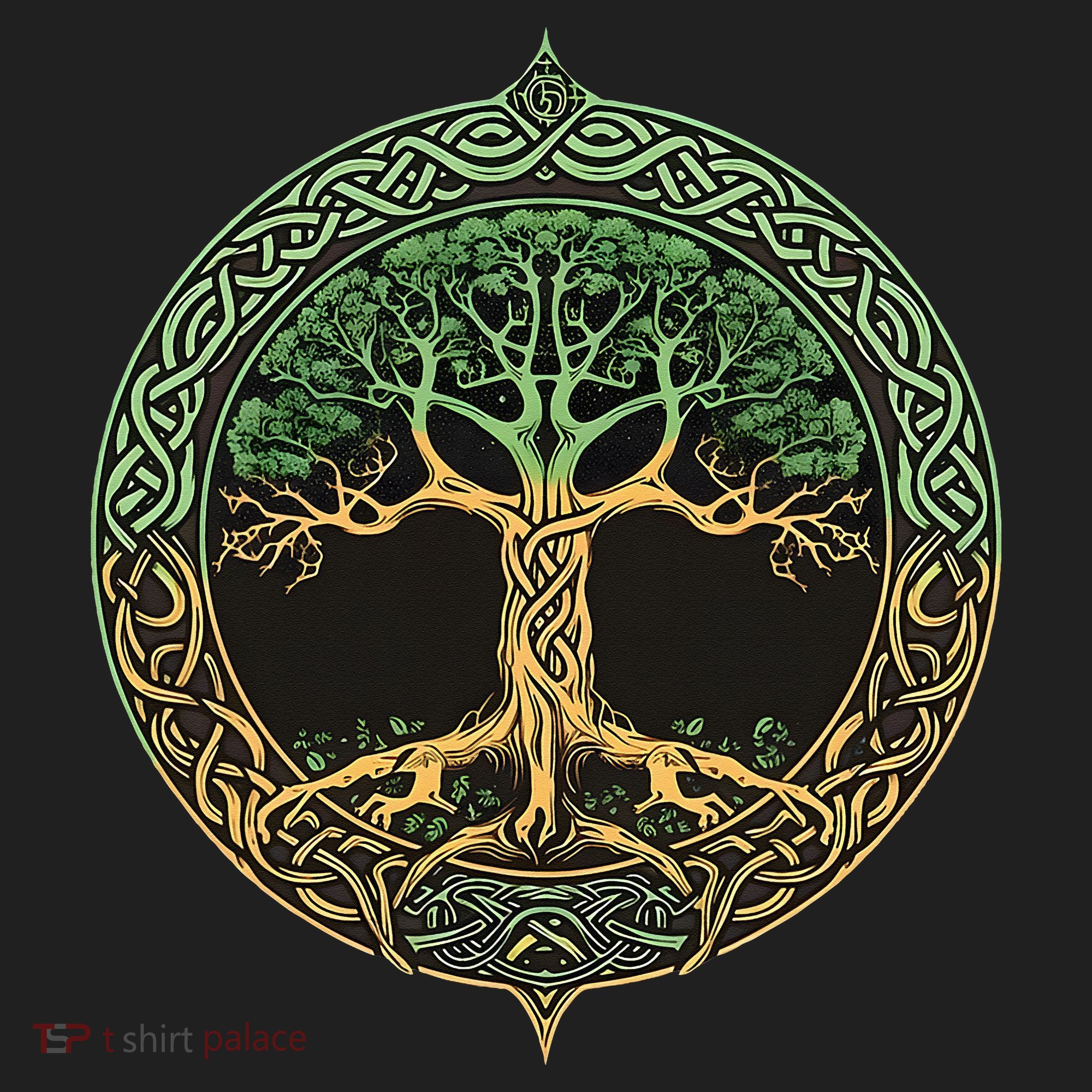 Tree of Life Yggdrasil Hat