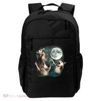 Three Opposum Moon 3 Possum Dead Moon Weird Cursed Meme Backpack thumb 0