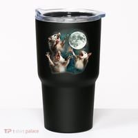 Three Opposum Moon 3 Possum Dead Moon Weird Cursed Meme Tumbler thumb 0