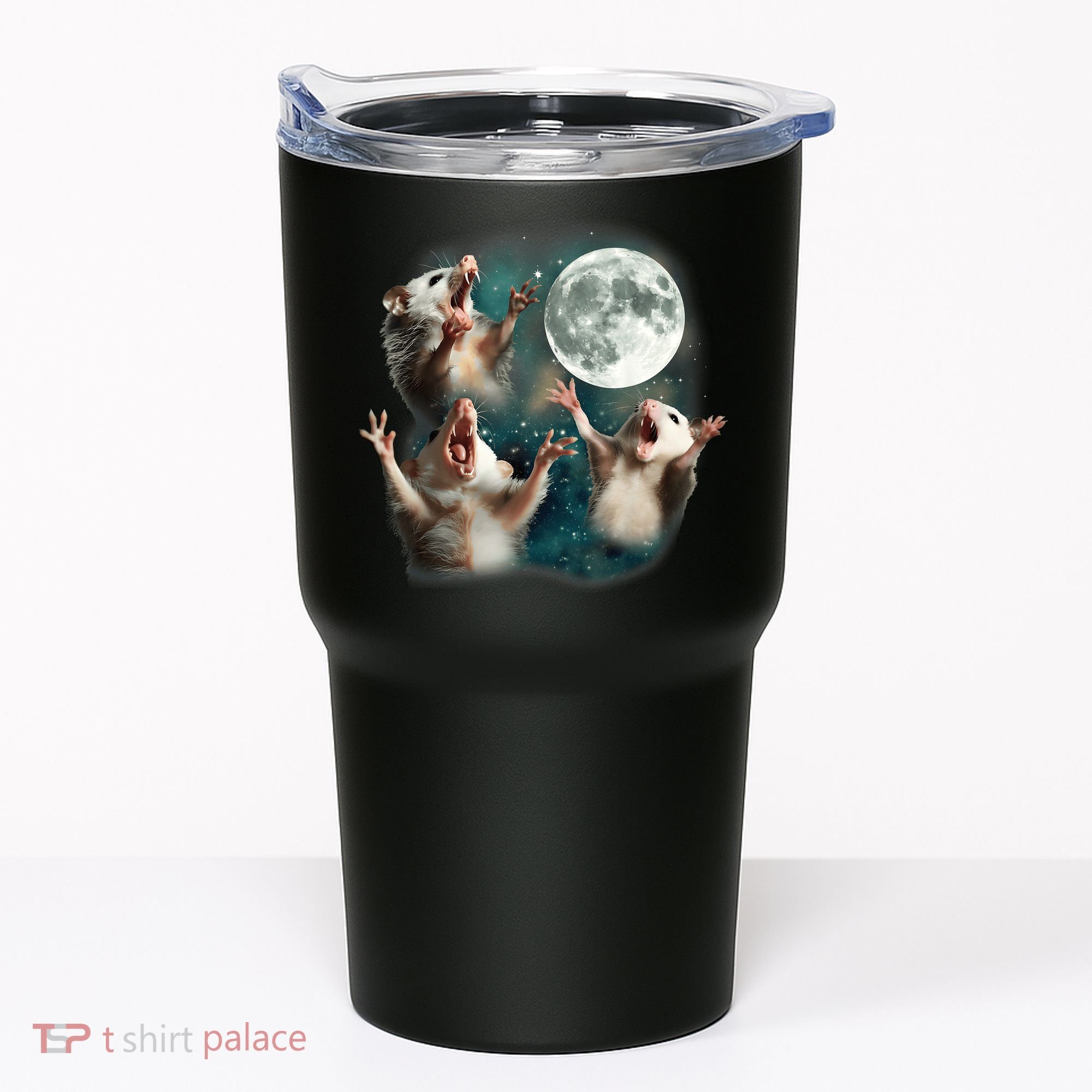 Three Opposum Moon 3 Possum Dead Moon Weird Cursed Meme Tumbler