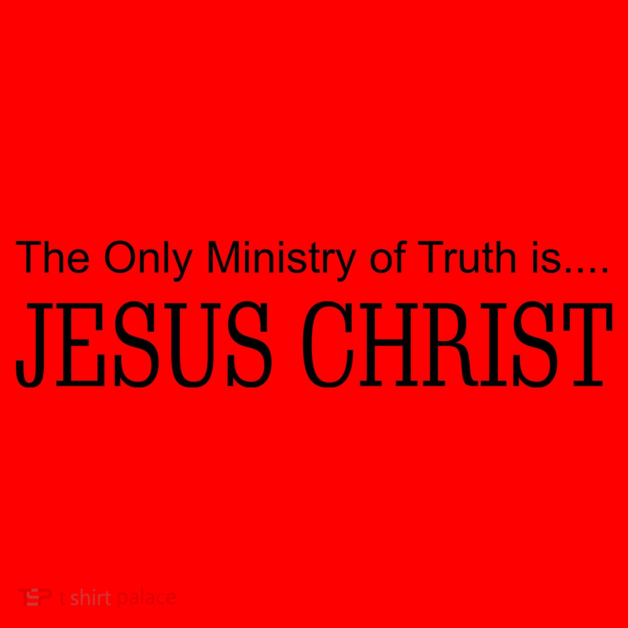 The Only Ministry Of Truth Is Jesus Christ Santa Hat