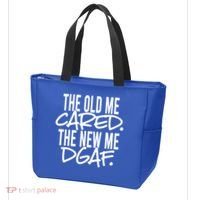 The Old Me Cared The New Me Dgaf Meaningful Gift Tote Bag thumb 3