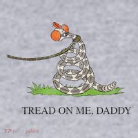 Tread On Me Daddy Snake Funny Saying Humor Women's Sweatshirt thumb 2