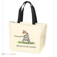 Tread On Me Daddy Snake Funny Saying Humor Tote Bag thumb 3