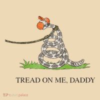 Tread On Me Daddy Snake Funny Saying Humor Tote Bag thumb 4