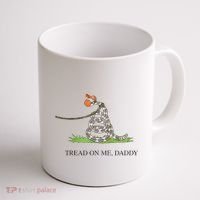 Tread On Me Daddy Snake Funny Saying Humor Coffee Mug thumb 1