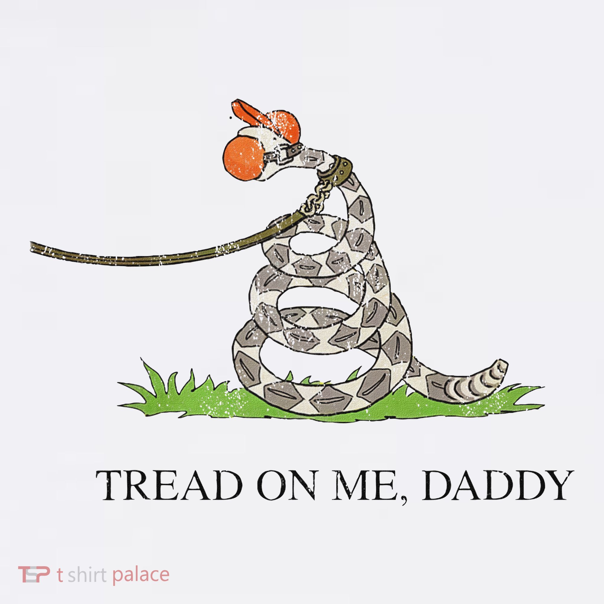 Tread On Me Daddy Snake Funny Saying Humor Ornament