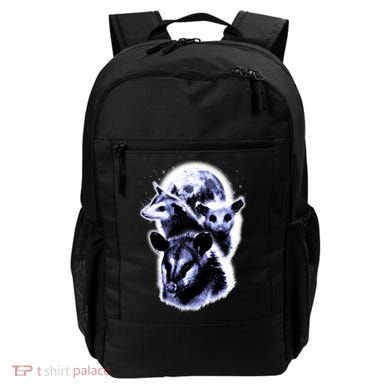 Three Opossum Moon With 3 Possums And Dead Moon Gift Backpack