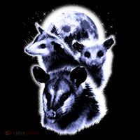 Three Opossum Moon With 3 Possums And Dead Moon Gift Coffee Mug thumb 5