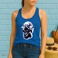 Three Opossum Moon With 3 Possums And Dead Moon Gift Women's Tank Top thumb 2
