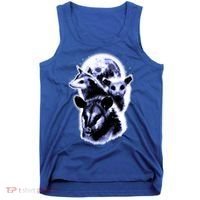 Three Opossum Moon With 3 Possums And Dead Moon Gift Tank Top thumb 0